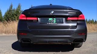 BMW M550I FULL SOUND VIDEO  DONUTS [upl. by Ertnom]