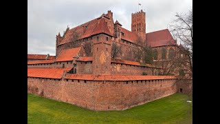 Malbork Castle Poland  UNESCO World Heritage Site  4K UHD [upl. by Anatniuq895]