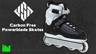 USD Carbon Free Powerblade Skates Review [upl. by Kolosick]