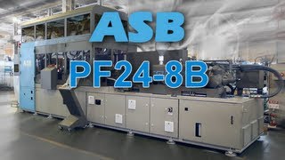 Nissei ASB  PF248B 15 Step Injection Stretch Blow Molding Machine [upl. by Abisia]