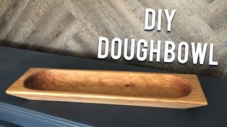 HOW TO MAKE A DOUGH BOWL  DIY DOUGH BOWL [upl. by Woodsum]