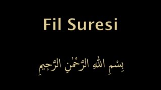 FİL SURESİ EZBERLE HER AYET ON TEKRAR [upl. by Azal]