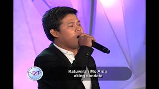 Marcelito Pomoy sings quotAasa sa Awa Mo Amaquot by Rolan Delfin  ASOP 6 [upl. by Gudren140]