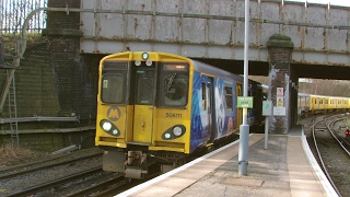 Half an Hour at 216  Birkenhead North Station 1022017  Class 507 508 terminus [upl. by Devora]