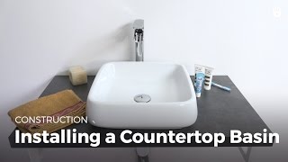 Learn Installing a Countertop Sink  DIY Projects [upl. by Balmuth]