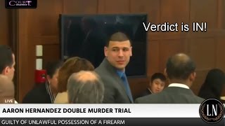 Aaron Hernandez Trial Verdict [upl. by Tserof]