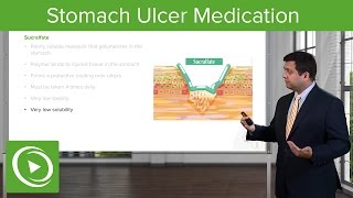 Stomach Ulcer Peptic Acid Disease Medication – Pharmacology  Lecturio [upl. by Daraj]