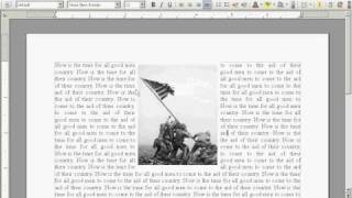 OpenOffice Tutorial How To Insert And Adjust An Image [upl. by Tamqrah]