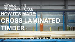 How Its Made Cross Laminated Timber CLT [upl. by Edrock]