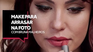 Maquiagem para sessão de fotos tutorial com Bruna Malheiros  Make B l O Boticário [upl. by Keyek941]