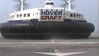 Hoverspeed hovercraft arriving in Calais [upl. by Akiem]