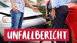 Wie schreibe ich einen Unfallbericht  kostenloses Arbeitsmaterial  45 Minuten [upl. by Assehc]