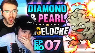 THE SECOND CAGE MATCH • Pokemon Diamond amp Pearl Cagelocke • 07 [upl. by Ellerd]