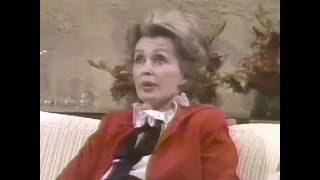 Lilli Palmer 1982 TV Interview [upl. by Aicilegna143]