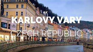 Karlovy Vary Czech Republic 4K [upl. by Nosreg]