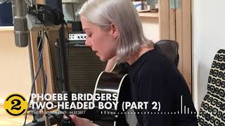 Phoebe Bridgers  TwoHeaded Boy Part 2 Neutral Milk Hotel cover Live on 2 Meter Sessions [upl. by Legnaleugim]