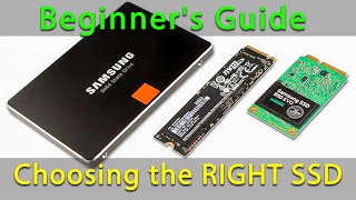 Explaining the Difference Between SSD NVMe and M2 SATA and mSATA [upl. by Wetzel493]