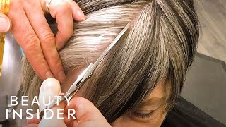 ChannelCutting Technique Thins Hair From The Roots [upl. by Ynnam]