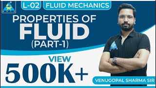 Fluid Mechanics  Module 1  Properties of Fluid  Part 1 Lecture 2 [upl. by Selrahc]