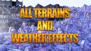 Dota 2 Terrains and Weather Effects  Which combination is the best [upl. by Dudden661]