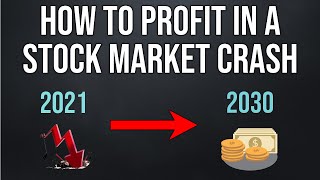 How To Profit From A Stock Market Crash For Beginners [upl. by Aicitel]