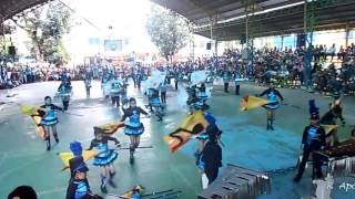 Bagong Silang Elem Sch drum amp lyre band CHAMPION  dec162016 [upl. by Fagin86]