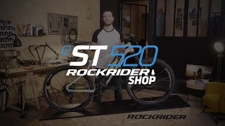 VTT électrique EST 520 ✌ ROCKRIDER SHOP [upl. by Ramel]