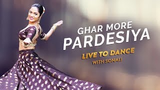 Ghar More Pardesiya  Kalank  Dance Cover  Varun Alia amp Madhuri  LiveToDance with Sonali [upl. by Nnylyt]