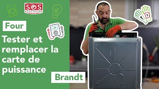 Mon four Brandt ne fonctionne plus  Comment tester et remplacer la carte électronique [upl. by Alten967]