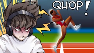 I’ve never gotten this mad at a video game before  QWOP [upl. by Eblehs]