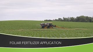 Foliar Fertilizer Application From Ag PhD 1156  Air Date 53120 [upl. by Eninnaj]