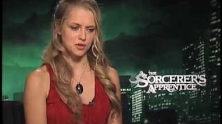 Teresa Palmer The Sorcerers Apprentice Interview [upl. by Padraic]