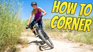 How To Corner A Mountain Bike  Better Flat Turns In 1 Day [upl. by Alanah608]