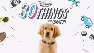 30 Things with Corazon  Pup Academy  Disney Channel [upl. by Liakim]