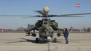 Russian Mi28UB live fire exercise [upl. by Euqinmod]