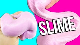 HAZ SLIME ESPONJOSO SIN BORAX  DIY FLUFFY SLIME  Tutoriales Belen [upl. by Ming727]