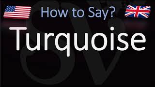 How to Pronounce Turquoise CORRECTLY [upl. by Ardnahsal426]