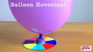 How to make a Balloon Hovercraft  Easy Crafts for kids [upl. by Allecram]