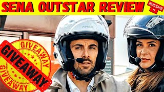 BLUETOOTH OPEN FACE HELMET  Sena Outstar Review [upl. by Kinny]