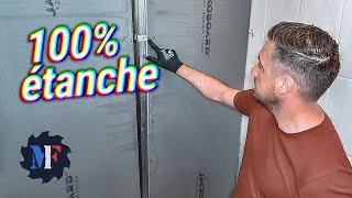 DOUCHE 100 ETANCHE et prête à carreler [upl. by Aiciled238]