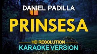 PRINSESA  Daniel Padilla 6Cyclemind 🎙️  KARAOKE  🎶 [upl. by Suravaj]