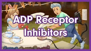 ADP Receptor Inhibitors Mnemonic for USMLE [upl. by Caves100]