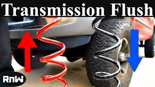 How to Do an Easy DIY Transmission Fluid Flush Hack [upl. by Modeste885]