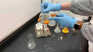 Separating the components of panacetin [upl. by Yorgos998]