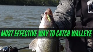 The Most EFFECTIVE Way To Catch WALLEYE EASY How To [upl. by Carilyn]