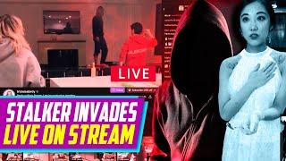 Stalker Breaks in LIVE On Stream Triciaisabirdy [upl. by Suivat930]