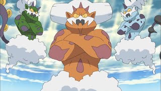 UK Tornadus Thundurus and Landorus  Pokémon BW Rival Destinies  Official Clip [upl. by Sarajane]