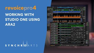 Working with Revoice Pro 4 and Studio One using ARA2 [upl. by Harvard100]