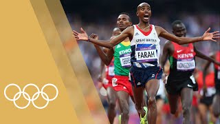 Mo Farah GBR  Mens 10000m amp 5000m  Champions of 2012 [upl. by Yssor]