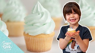 The BEST Moist amp Fluffy Vanilla Cupcake Recipe [upl. by Dedie394]